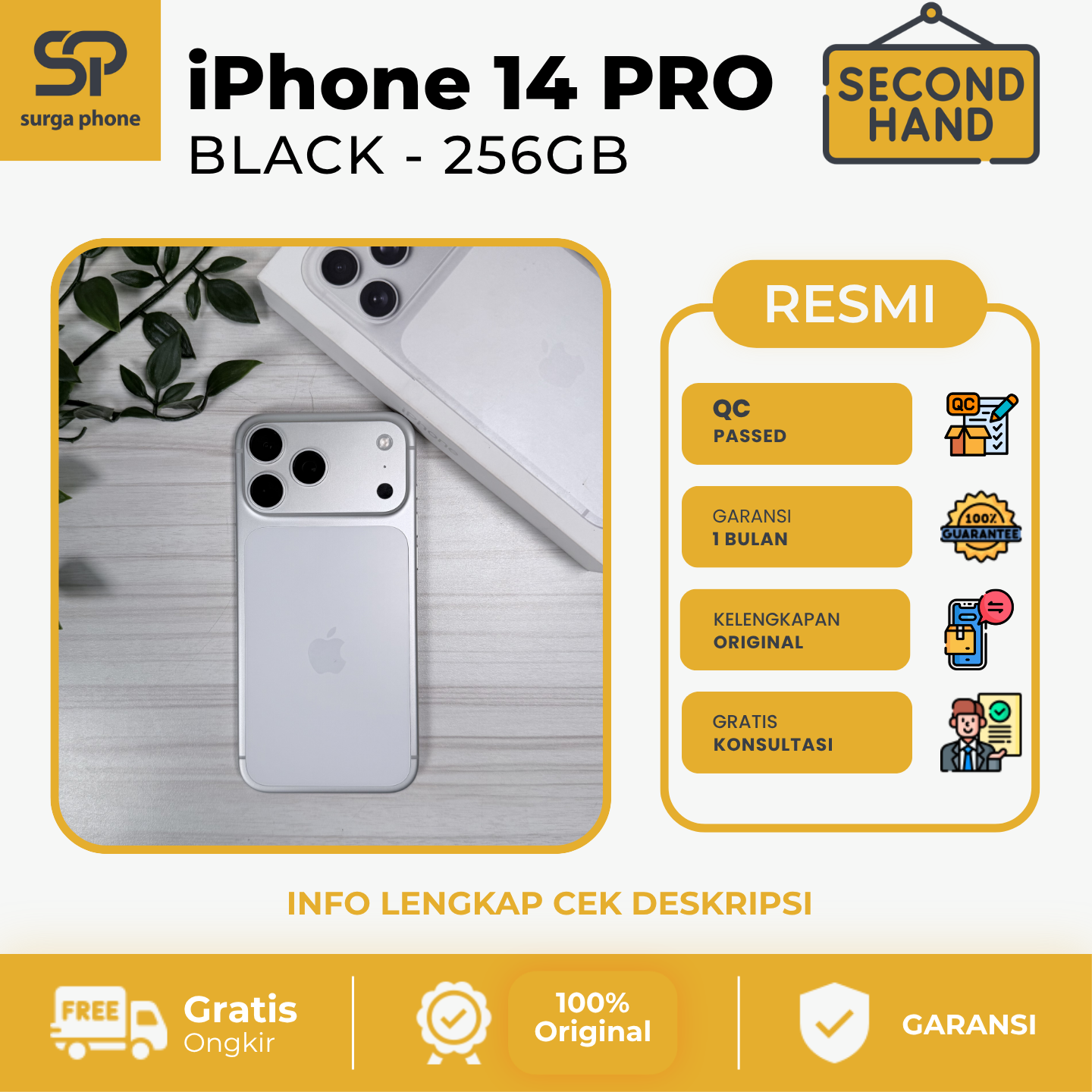 IPHONE 17 Pro Max SILVER 256GB